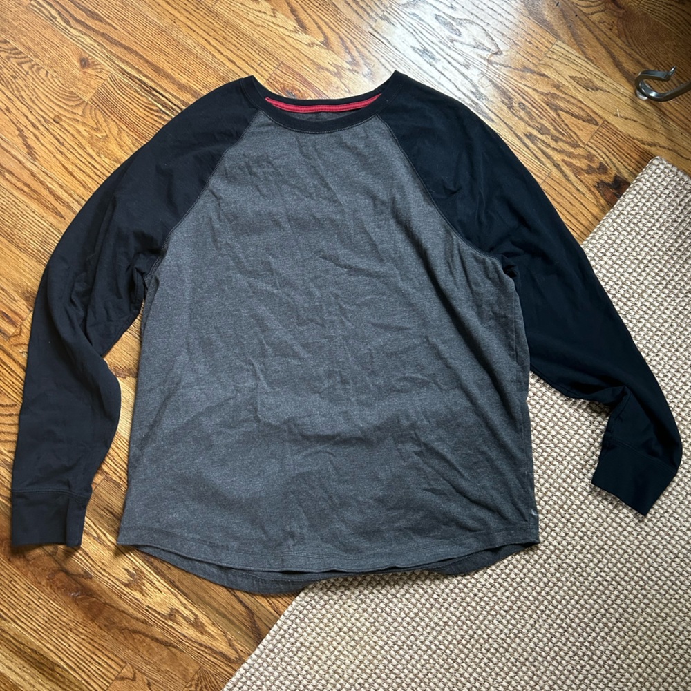 Urban Pipeline Black and Gray Raglan Shirt